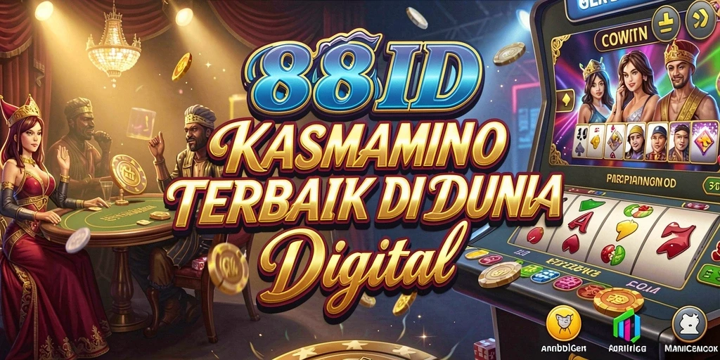 Tampilan gameplay Kasino yang menarik di 88ID.