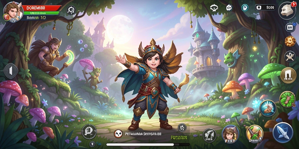 Tampilan seru dari gameplay DOREMI88 yang memikat.