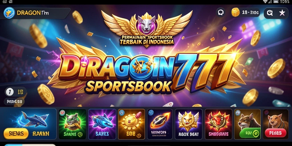 Tampilan gameplay DRAGON777 dengan berbagai pilihan taruhan yang menarik.