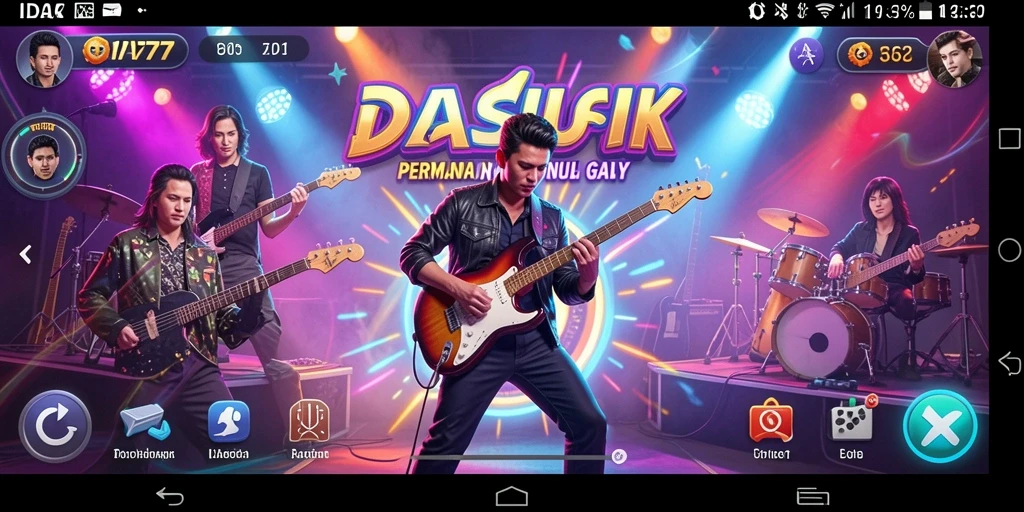 Screenshot gameplay dengan tampilan yang dinamis dan interaktif di IDA777.