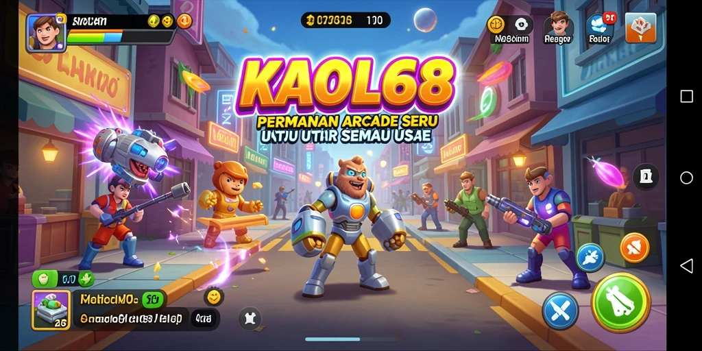 Tampilan menarik dari gameplay KAOL68 yang seru dan menantang.