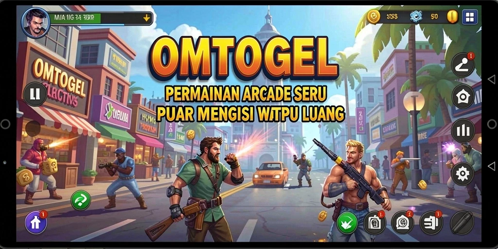 Tampilan gameplay seru dan menantang dari OMTOGEL.