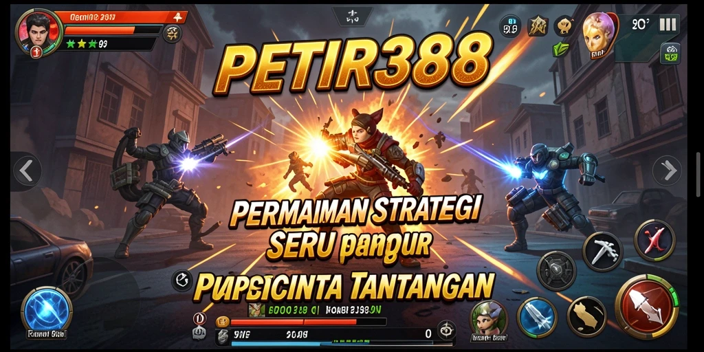 Tampilan menarik dari gameplay <strong>PETIR388</strong> yang menampilkan taktik strategis.