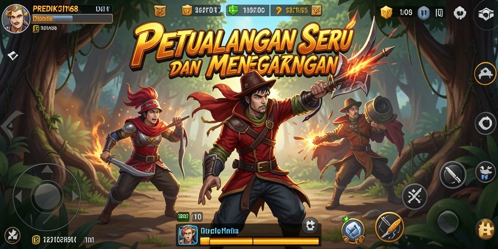 Tangkapan layar PREDIKSI168 menampilkan momen seru dalam petualangan.