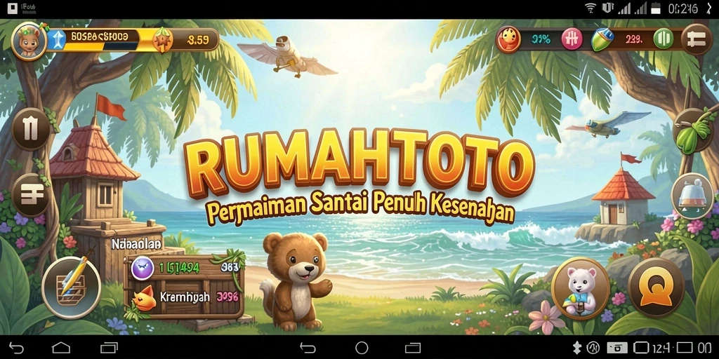 Tampilan menarik dari gameplay RUMAHTOTO yang menghibur.