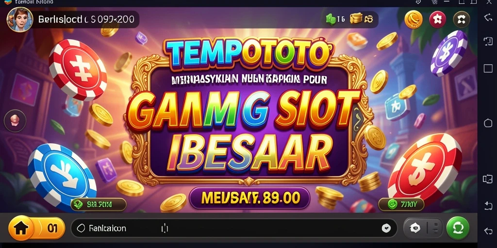 Screenshot gameplay TEMPOTOTO yang menampilkan keseruan bermain slot.