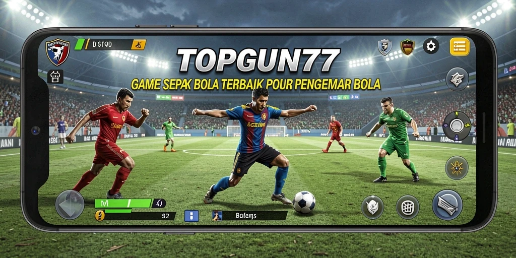 Screenshot gameplay TOPGUN77 dengan aksi seru di lapangan.