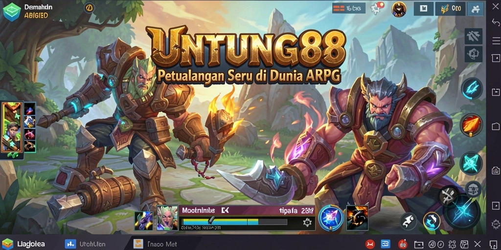 Tampilan dinamis dan menarik dari gameplay UNTUNG88 yang seru.