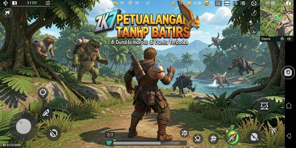 Gambar menampilkan gameplay seru dan eksplorasi di ZK7.
